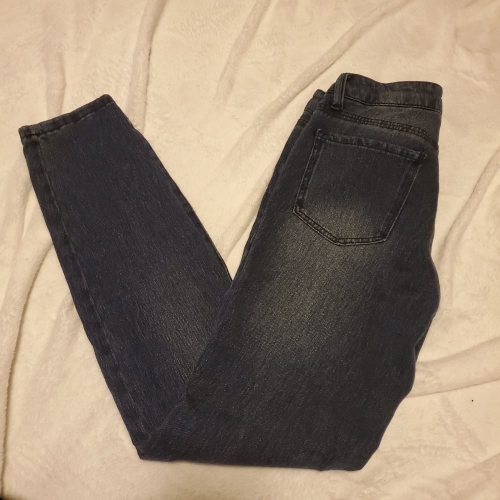 Nine West blue skinny leg